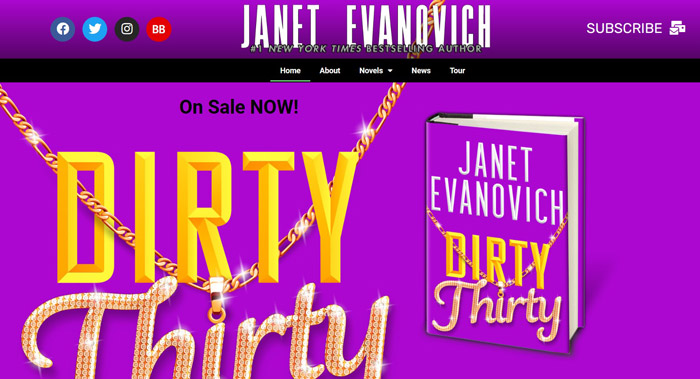Janet Evanovich Author Website